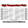 Bambu Lab Build Plate QR Code Replacement QR Code Sticker for Bambu Lab X1C Third Party Build Plates