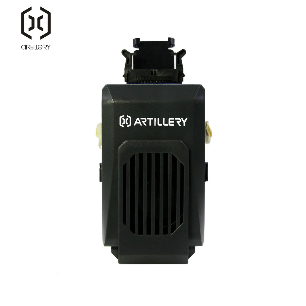 3D printer artillery Sidewinder x4Plus/Pro extruder with cooling block, cooling fan, integrated shell, simple installation