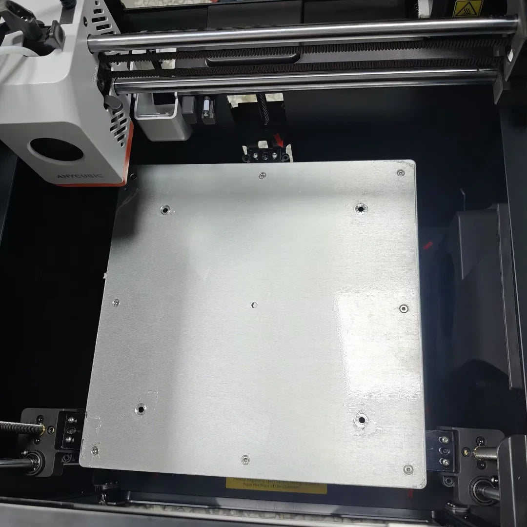 Funssor Anycubic Kobra S1/ S1C 3D Printer 5mm Aluminum Alloy CNC Bed Carriage For Anycubic Kobra S1 Bed Carrier Upgrade
