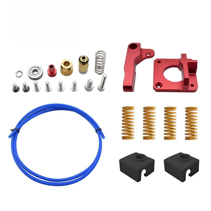 3D Printer Accessories Ender-3 CR-10 Extruder Kit Shock Absorber Silicone Sleeve Teflon Tube Spring