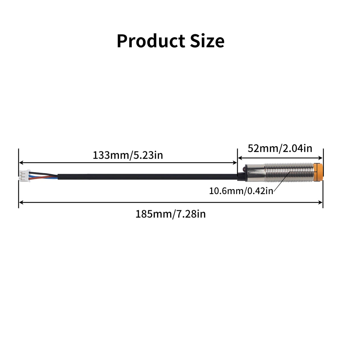 1/3/5Pcs For Anycubic Kobra 2 Extruder Capacitive High-Precision Auto Leveling Position Sensor Proximity Switch Kit