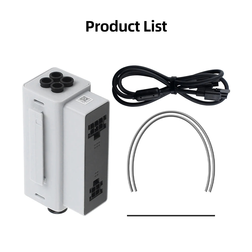 AMS Hub Compatible with Bambu Lab A1 Series 3D Printer Parts for AMS On Bambu A1 Mini with AMS 2 Pro and AMS HT for BambuLab A1