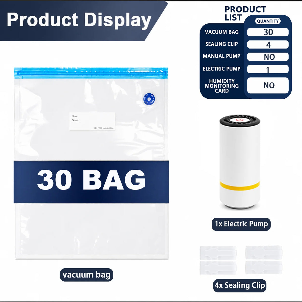 Vacuum Storage Bags for Bambu Lab 3D Printer Filament Reusable Moisture Proof Sealed Bags for 1KG PLA PETG ABS TPU Spools Pack
