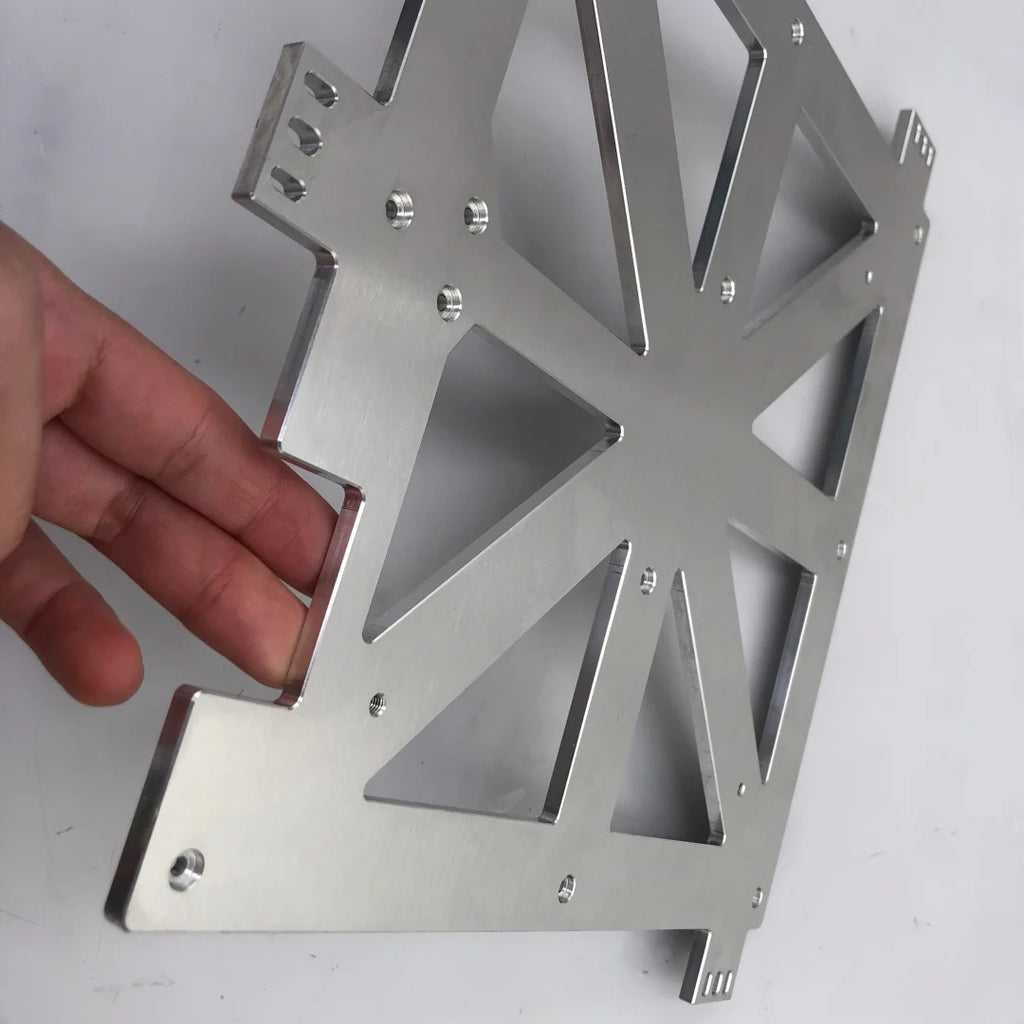 Funssor Anycubic Kobra S1/ S1C 3D Printer 5mm Aluminum Alloy CNC Bed Carriage For Anycubic Kobra S1 Bed Carrier Upgrade