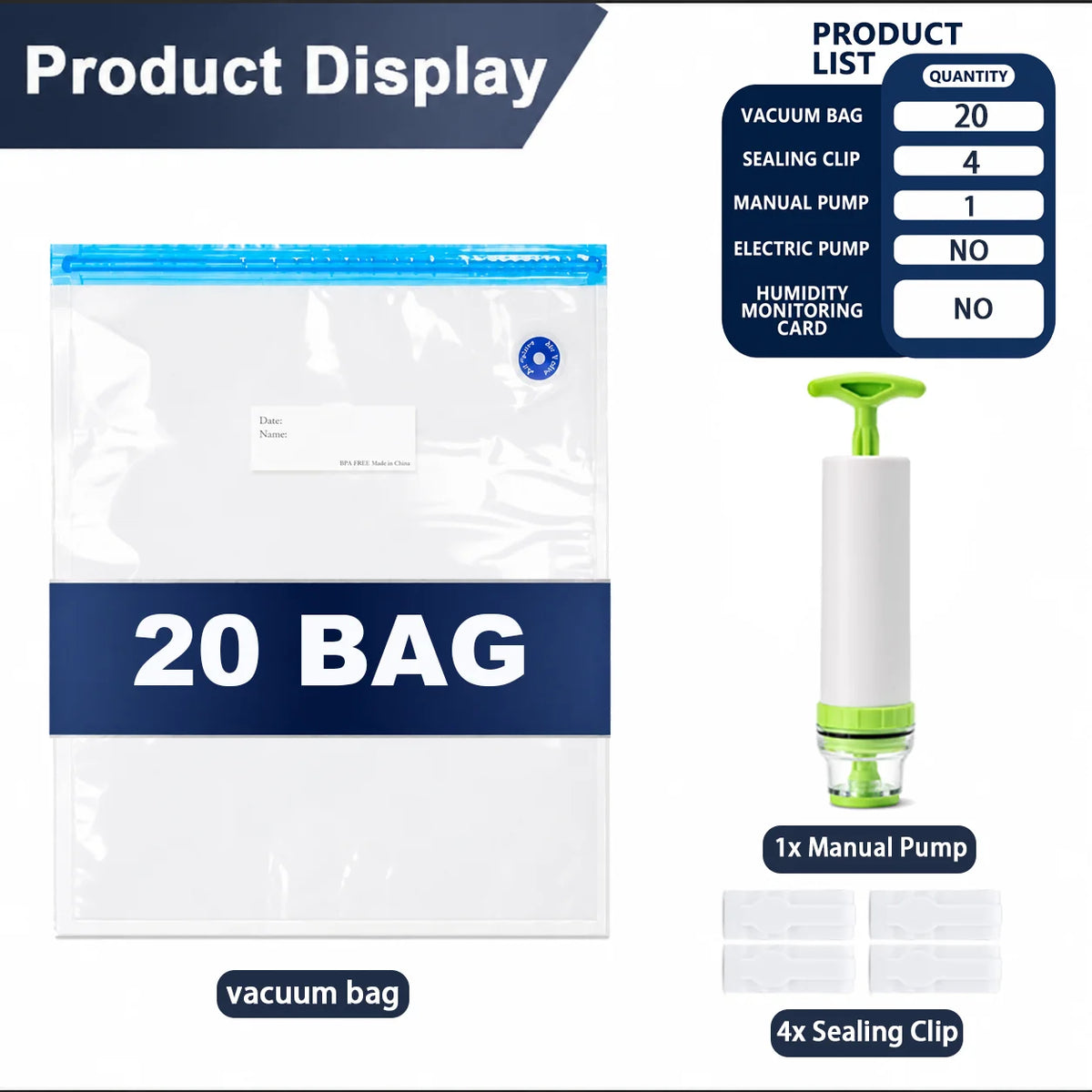 Vacuum Storage Bags for Bambu Lab 3D Printer Filament Reusable Moisture Proof Sealed Bags for 1KG PLA PETG ABS TPU Spools Pack