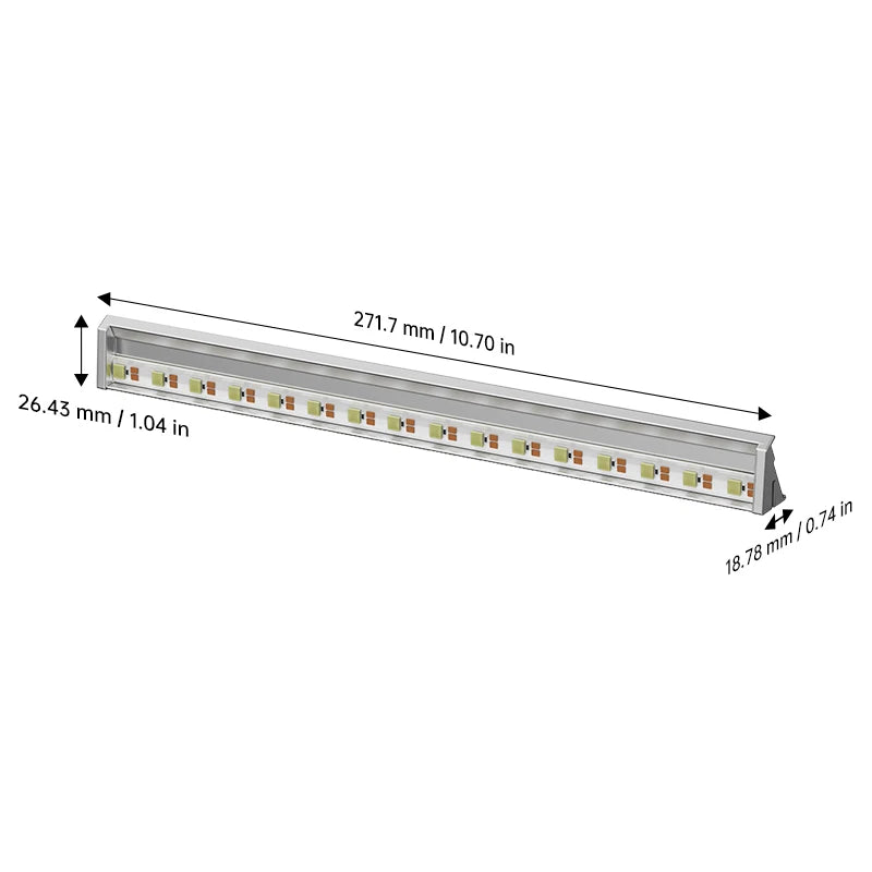 BIQU Panda Lux RGB PX2 LED Light Bar Dynamic Lighting Color Effects Magnetic Install Web UI Control For Bambu Lab P2S X2D