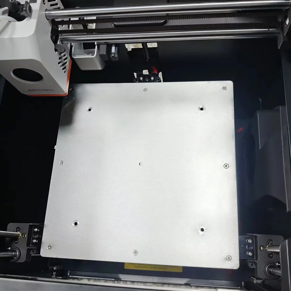 Anycubic Kobra S1/S1C Y-Axis Bed Carriage - 5mm CNC Aluminum Alloy Plate for Enhanced Print Stability & Precision