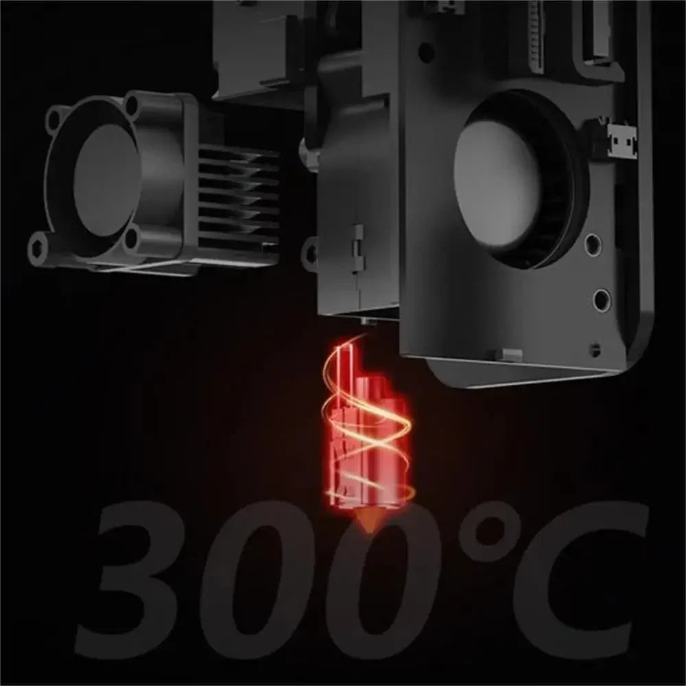 3D printer artillery Sidewinder x4Plus/Pro extruder with cooling block, cooling fan, integrated shell, simple installation