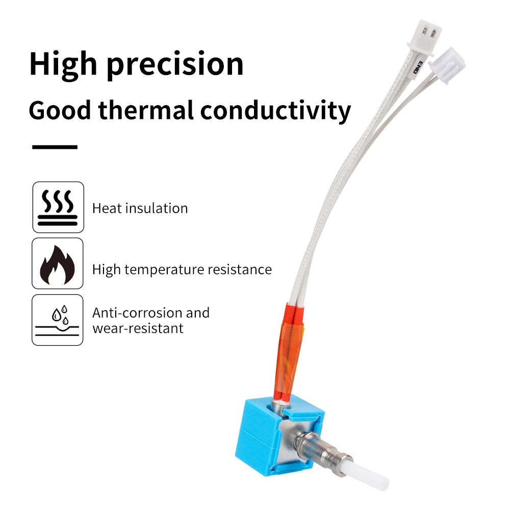 Kobra Hotend Print Head Hot End 24V 40W Cartridge Heater For ANYCUBIC Kobra Go Kobra Plus Max J-head Hotend 3D Printer Parts