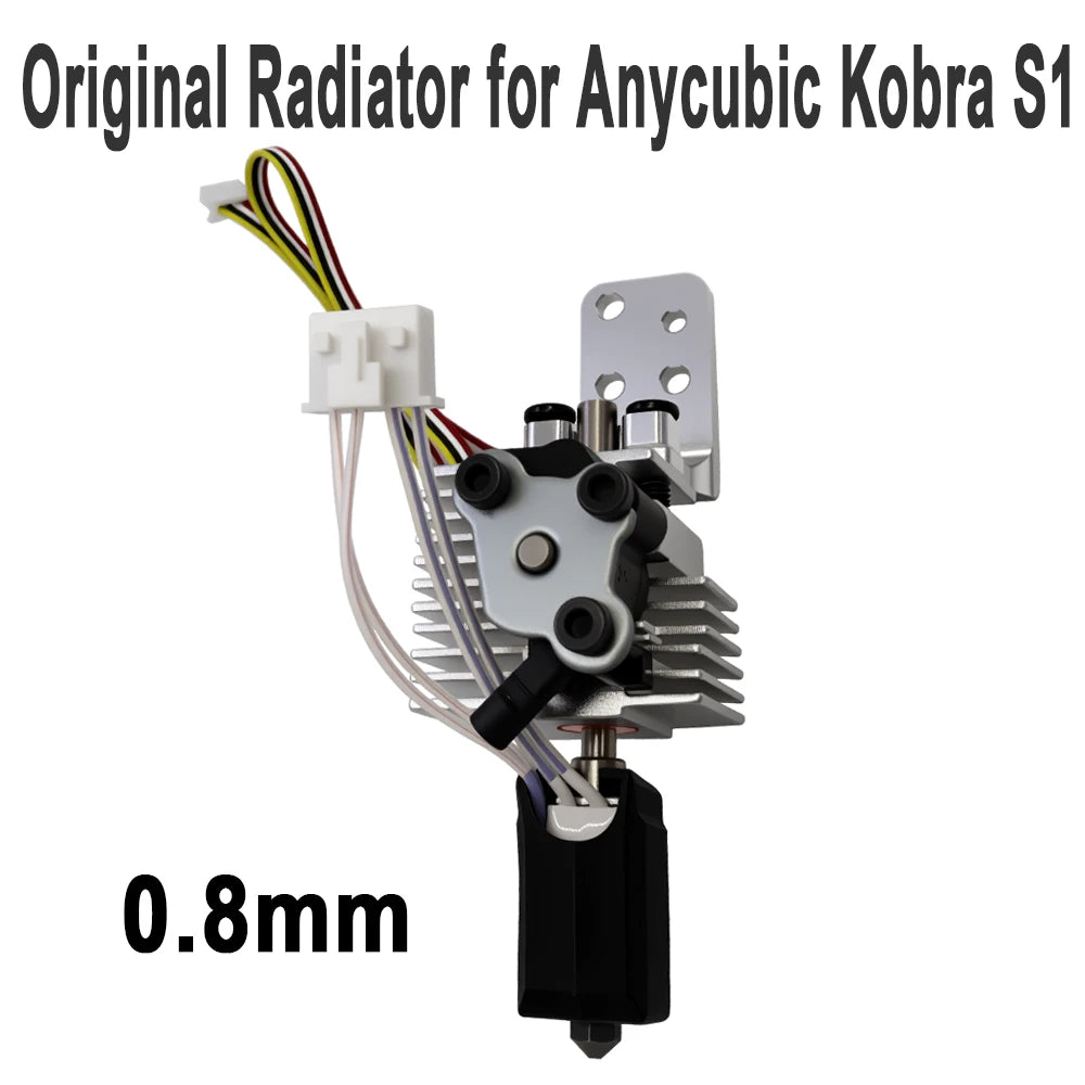 Anycubic 3D Printer Parts: Plastic Quick - Release Components, Ceramic Hotend, for S1 Combo Model