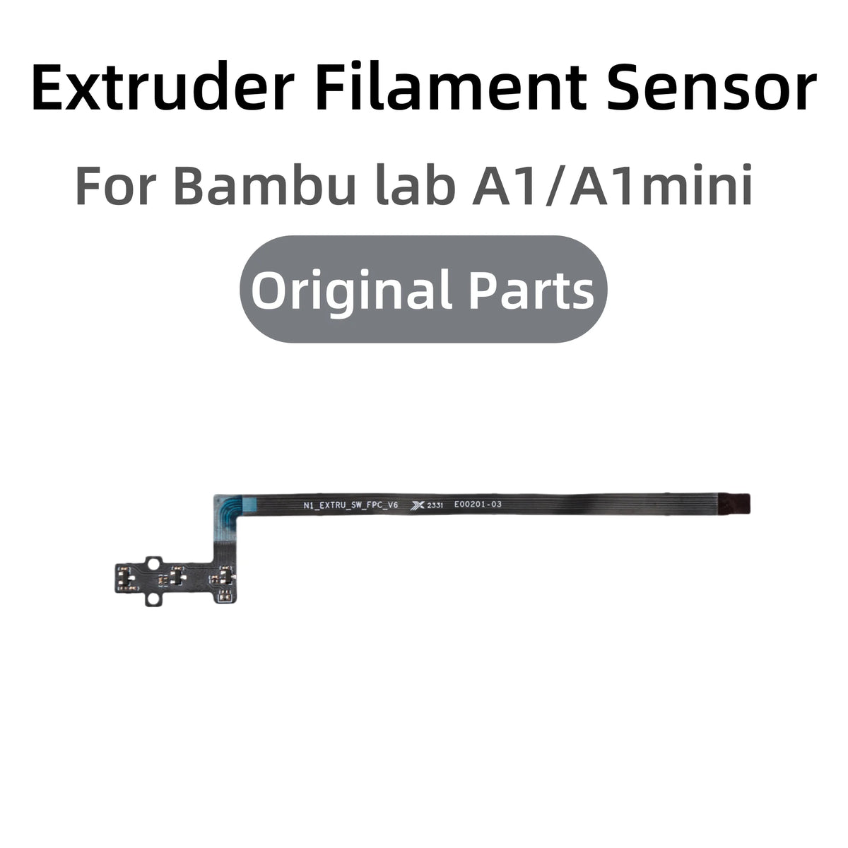 Bambu Lab A1/A1mini 3D Printer Extruder Filament Sensor For Bambu A1mini Filament Sensor 3D printer Accessories Upgrade