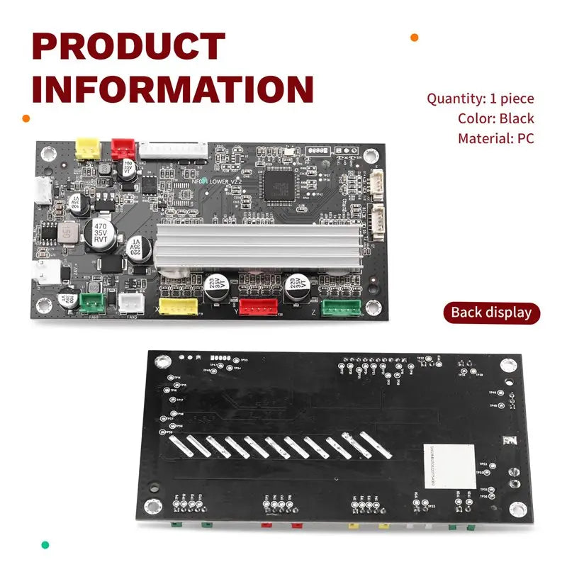 New--For ANYCUBIC Kobra S1 Lower Computer Motherboard PCBA Mainboard Lower Computer Motherboard
