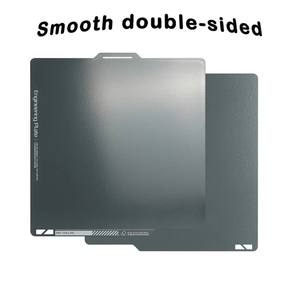 Bambu Lab Build Plate X1 Carbon PEI Plate Smooth Bamboo Plate Lab 257x257mm Build Plate A1 X1 for Bambu Lab P1S P1P Smooth PEI
