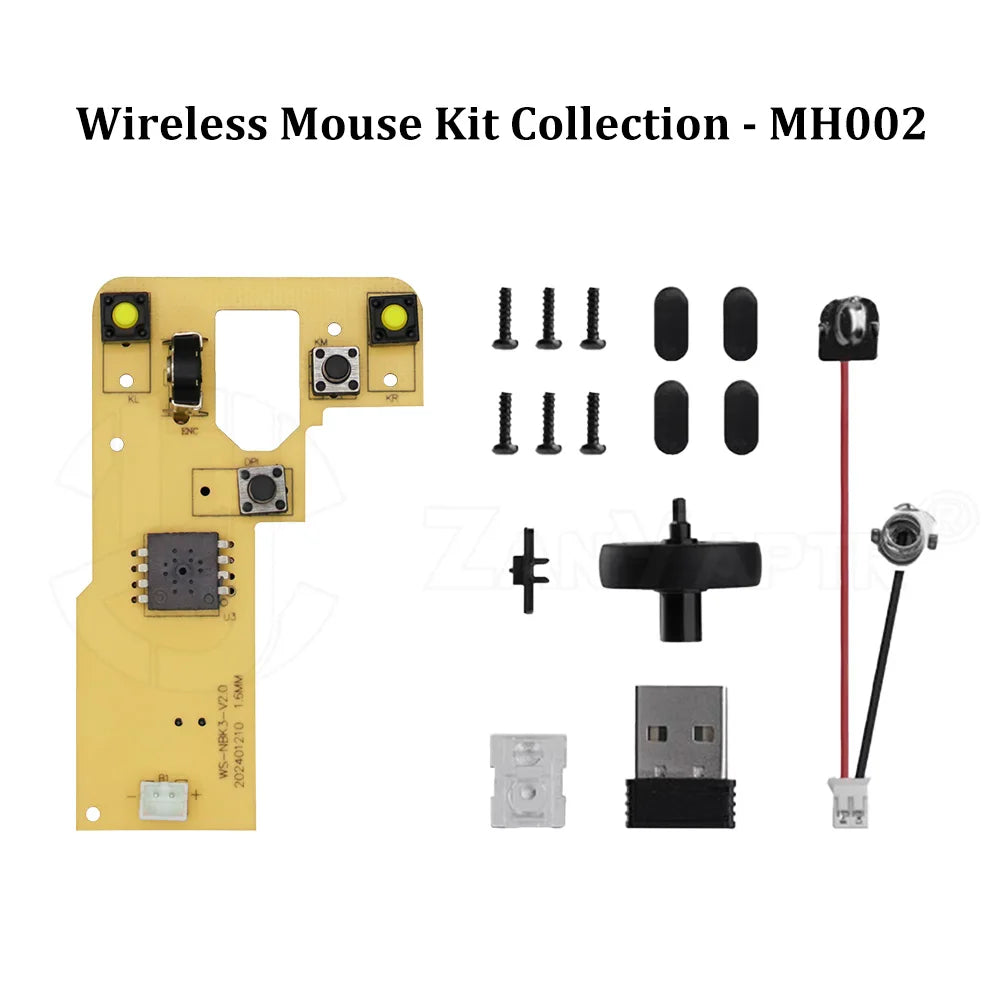 For Bambu Lab Wireless Mouse 002 DIY Creative Model Components for 3D Printer Parts Bambulab Hardware
