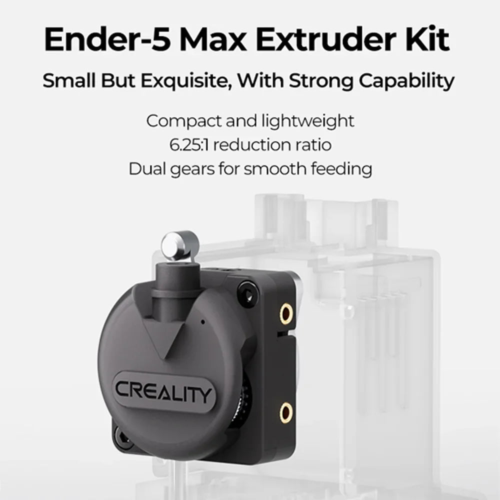 New Creality Original Extruder Kit for Ender-5 Max 6.25:1 Reduction Ratio Dual Gears for Smooth Feeding 3D Printer Parts