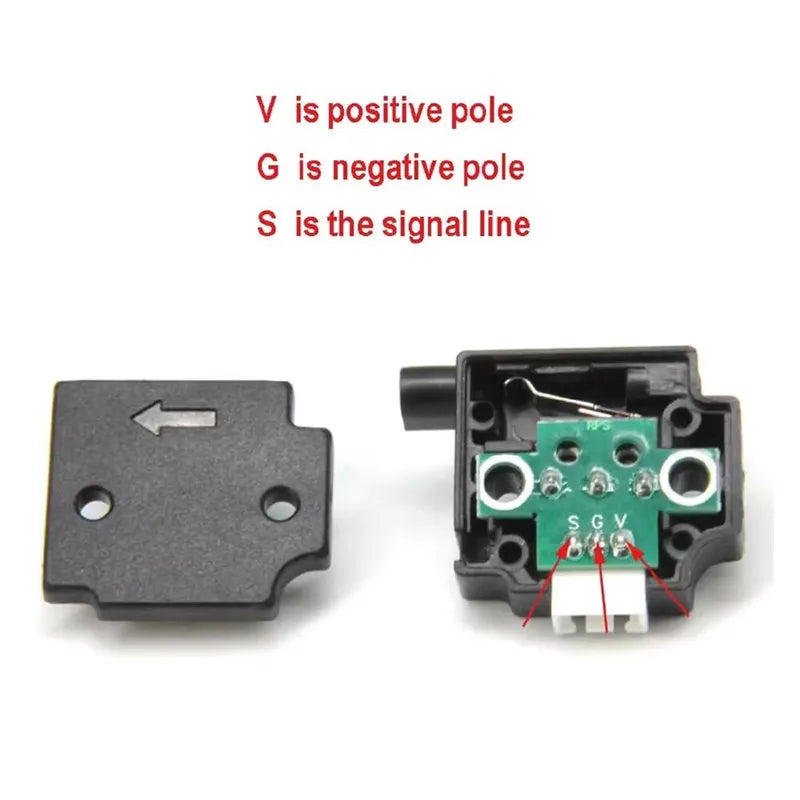 1Pc ANYCUBIC Kobra 2 Pro/Kobra 2Plus/Kobra 2 Max Filament Detection Module / Sensor