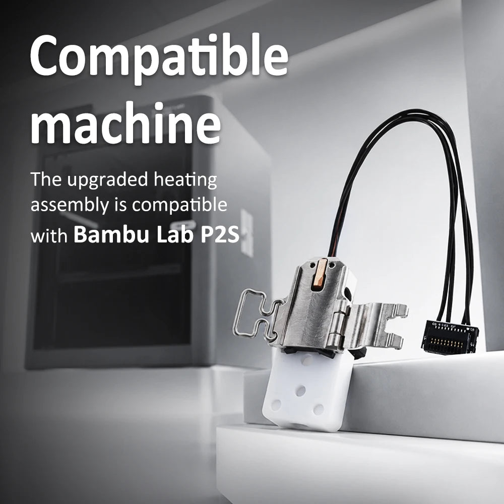 Upgraded Heating Assembly For Bambu Lab P2S Hotend High-Temperature Resistant For Bambu Lab P2S Bambulab Accessories