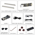 BIQU Panda Lux RGB PX2 LED Light Bar Dynamic Lighting Color Effects Magnetic Install Web UI Control For Bambu Lab P2S X2D