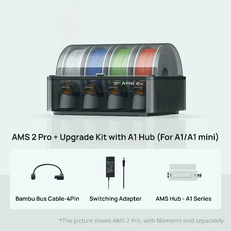 Bambu Lab AMS 2 Pro - Automatic Material System for Bambu Lab 3D Printer