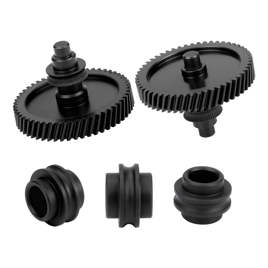 For Anycubic Kobra 3 Max Extruder Gear Upgrade Hardened Steel Helical Gears High Strength Wear Resistant 3D Printer Accessories