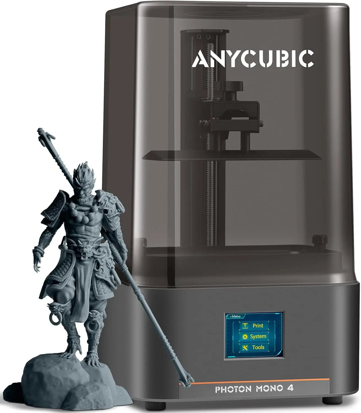 ANYCUBIC Photon Mono 4 AE LCD UV Resin 3D Printer 7"10K high-definition screen 3D Printing High-Speed Printers 153×87×165mm