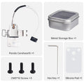 BIQU Panda Cerahearth Integrated Zirconia Ceramic Hotend Heating Assembly Heat Insulation Prevent Clogs For Bambu Lab A1/A1 mini