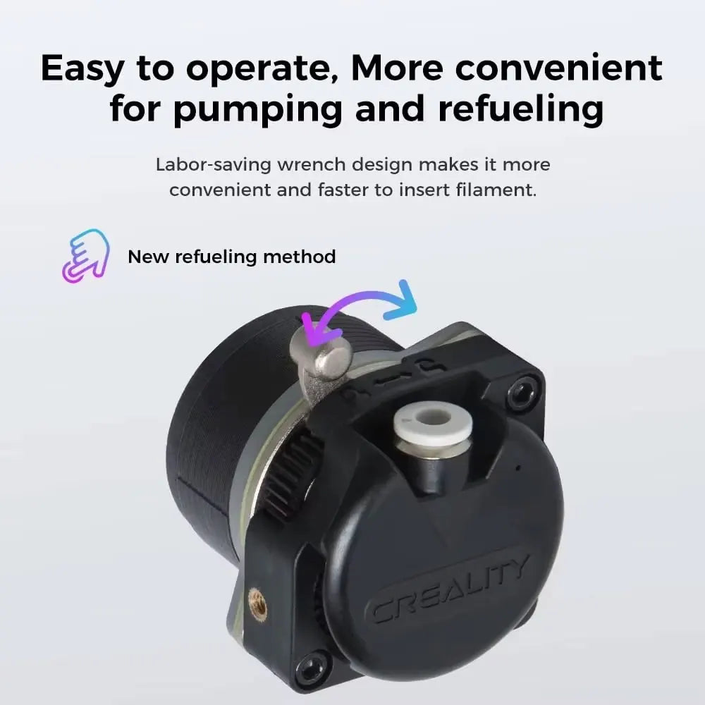 Creality Official K1/K1 Max/K1C Extruder with MotorUpgraded K1 Extrusion Mechanism Kit for K1 SE/Ender 3 V3 Plus 3D Printer