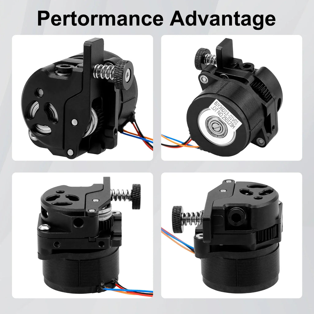 Extruder for Creality K1/K1C/K1 Max–Extrusion Mechanism with Motor, Dual-Gear Drive Stable and Compatible with Various Filament