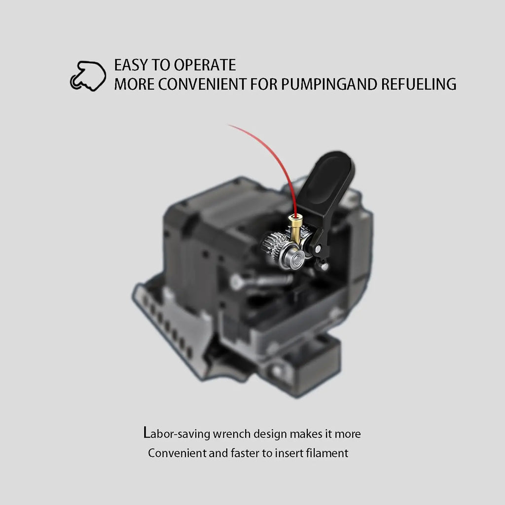 Compatible with Ender-3 S1/Ender-5 S1/Ender-3 V3 SE/V3 KE 3D Creality Ender 3 V3 SE/KE Direct Extruder Extrusion Mechanism Kit