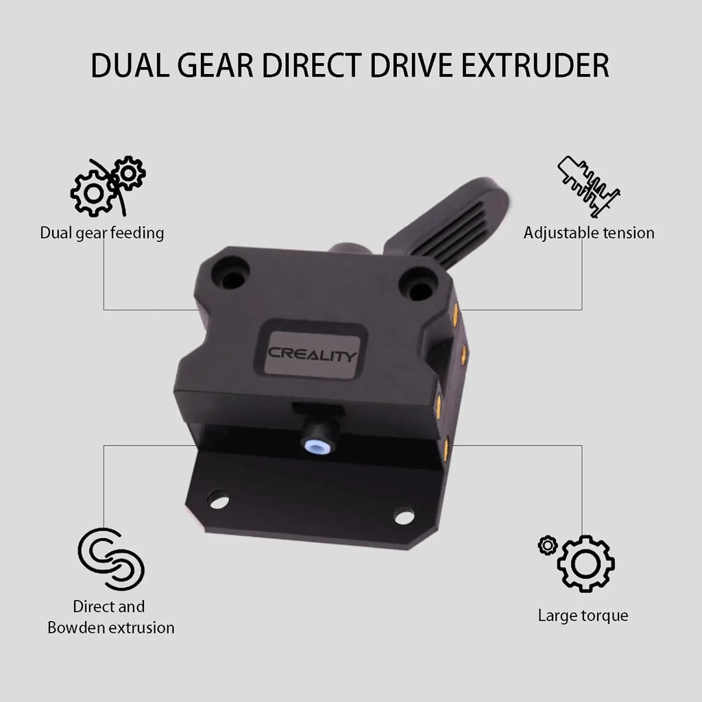 Compatible with Ender-3 S1/Ender-5 S1/Ender-3 V3 SE/V3 KE 3D Creality Ender 3 V3 SE/KE Direct Extruder Extrusion Mechanism Kit