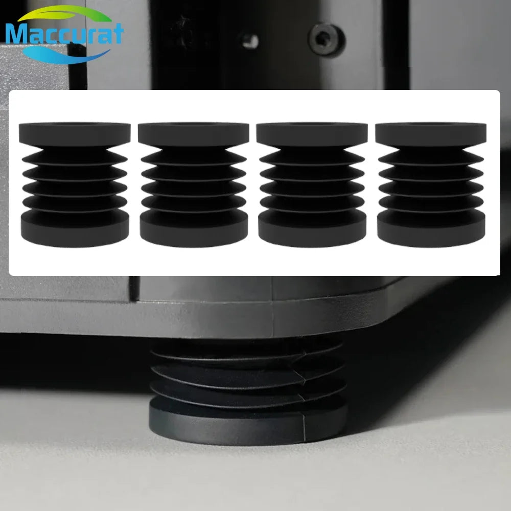 Bambu Lab  Anti Vibration Feet For Bambu Lab X1 Series And P1P Universal Rubber Foot Anti-slip Rubber Shock Pad 3D Printer Parts
