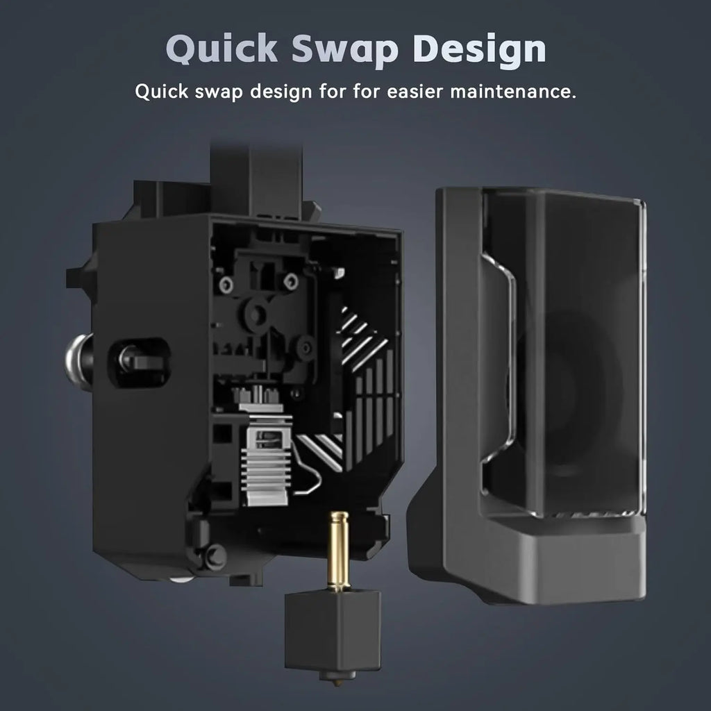 Anycubic Kobra 3/Kobra 3 V2 Combo Hotend with 0.4mm Brass Nozzle, Heater Cartridge Thermistor ,Support High Temperature