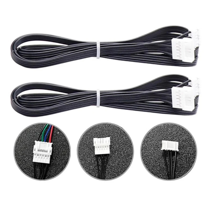 Extension Cable Extruder Motor Extended Cable for Ender3 V2 CR10 3D Printer Stepper Motor Cable (100cm)