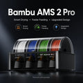 Bambu Lab AMS 2 Pro Automatic Material System Multi Color 3D Printer Filament Feeder Dryer Smart Filament Storage