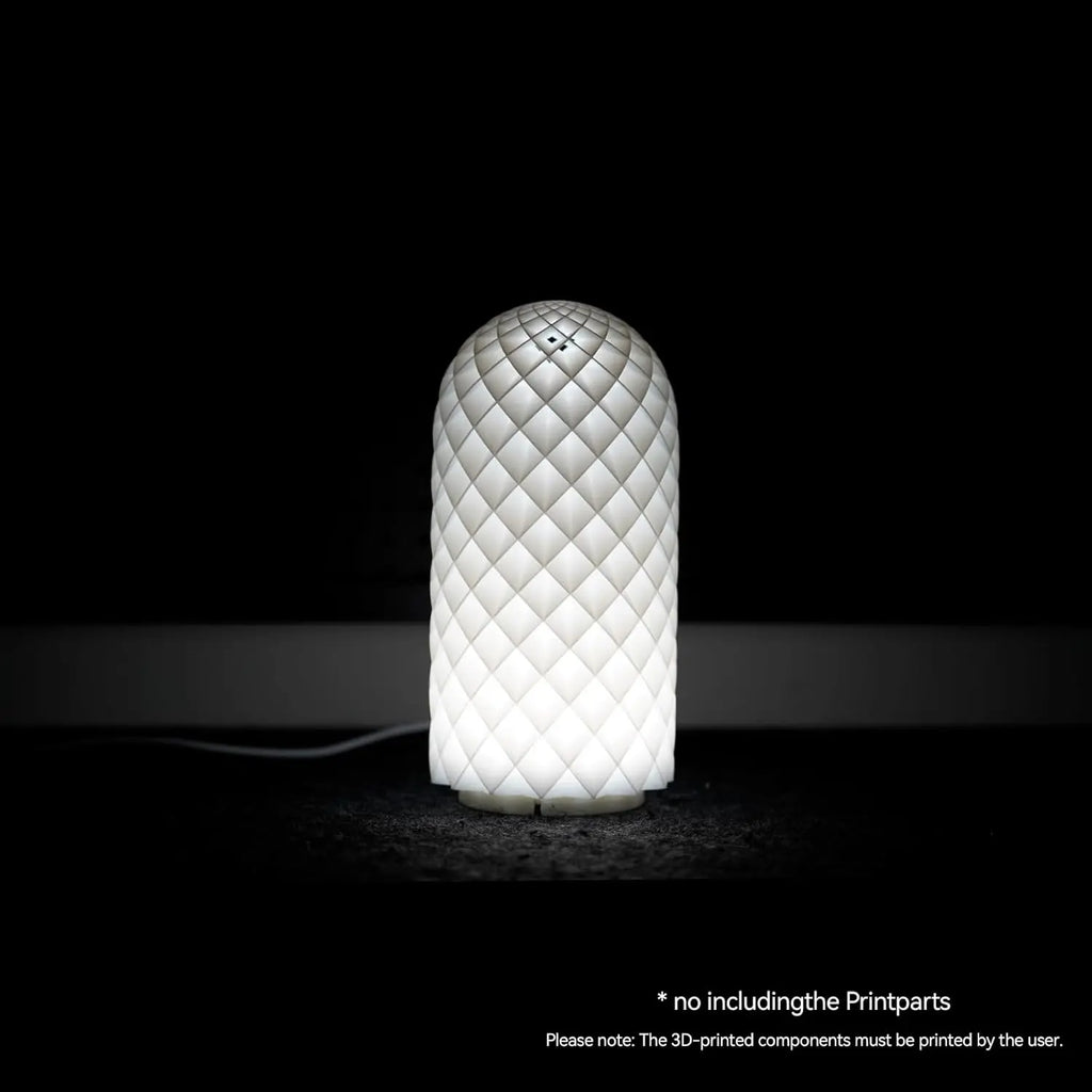 LED Lamp Kit 001 Three Colors for Bambu Lab Makerworld 3D Printed DIY Hardware Model Spare Parts 5V USB Powered