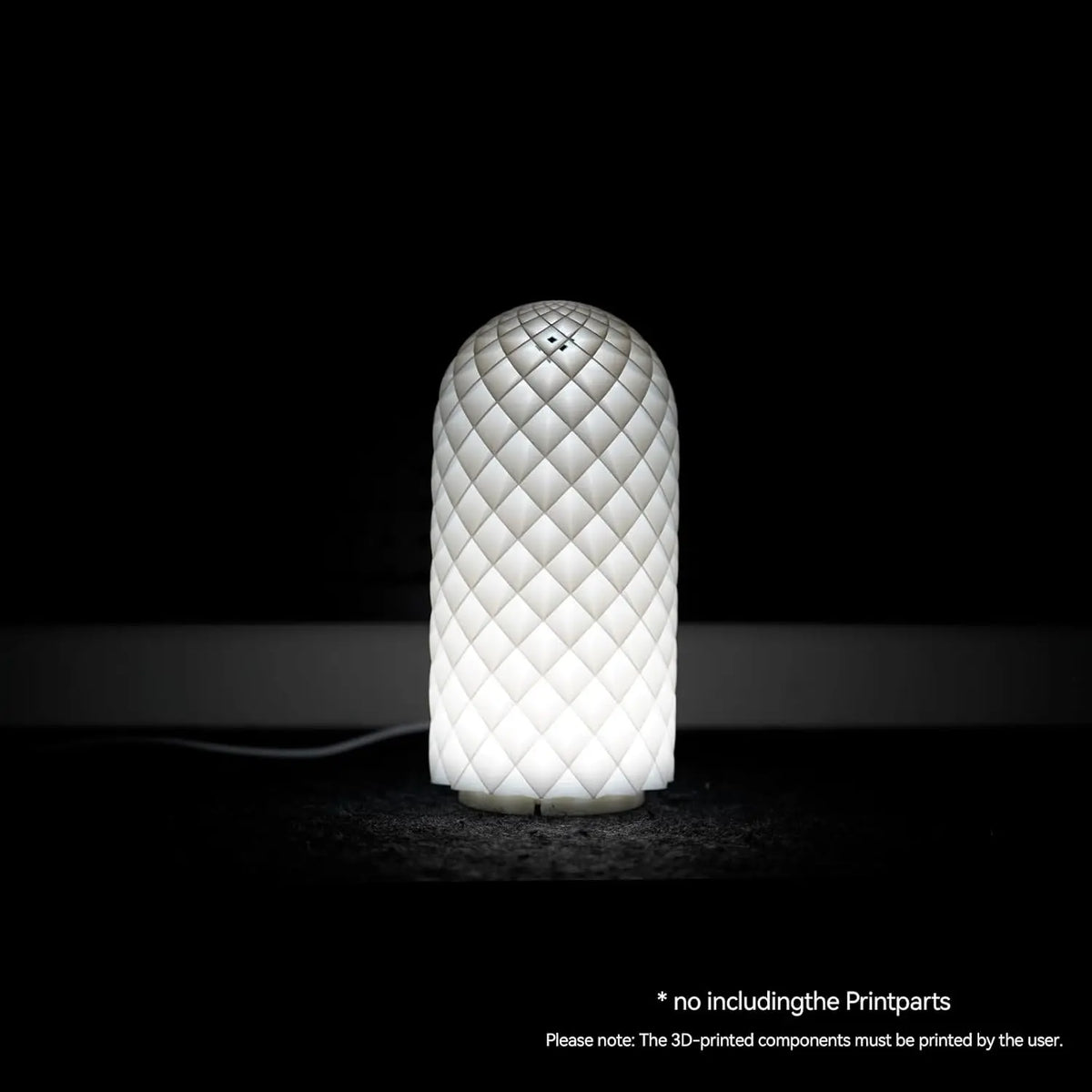 LED Lamp Kit 001 Three Colors for Bambu Lab Makerworld 3D Printed DIY Hardware Model Spare Parts 5V USB Powered