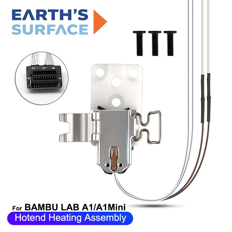 Upgraded Heating Assembly for Bambu Lab A1 Mini Hotend High Temperature Resistance for Bambu Lab A1 Mini Bambulab Accessories