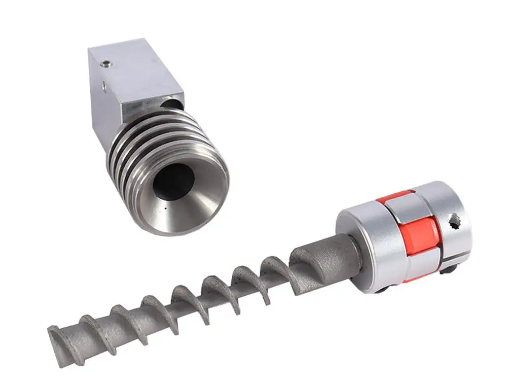 DIY 3D Printer Pellet Extruder Kit with Lead Screw and Plastic Shredder Complete Solution for Recycled Filament Extrusion