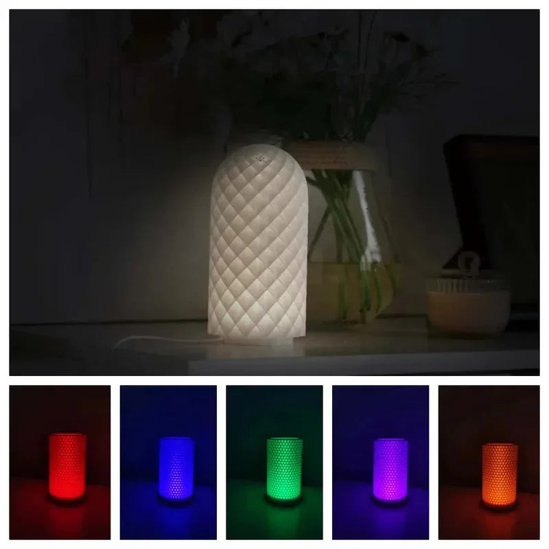 Bambu Lab LED Lamp Kit 001 DIY Hardware Bamboo Light Parts Warm/Multi-Color without Shell for Creative DIY Projects