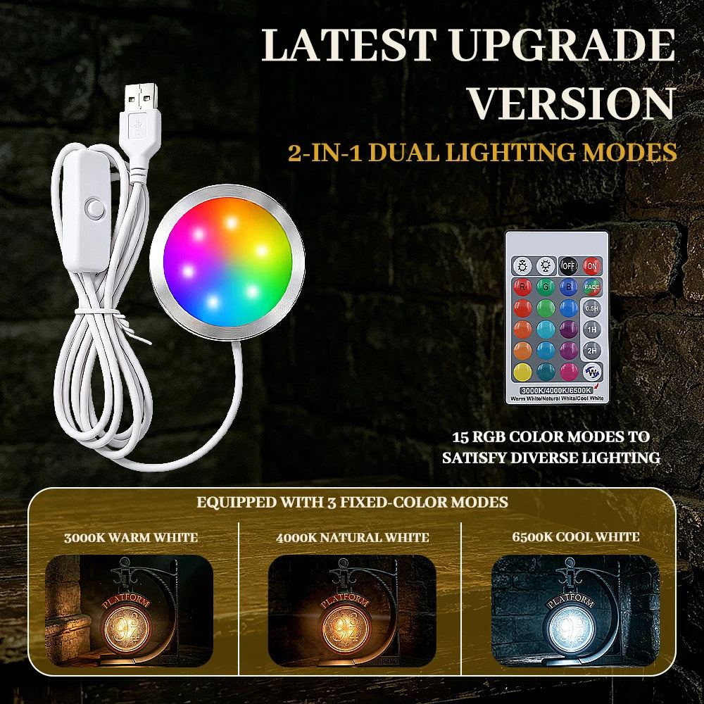 Upgraded High Brightness For Bambu Lab LED Lamp Kit 001 White/Cold/Warm White RGBW 3-in-1 Dual Light Bambu Lab Led Kit 001