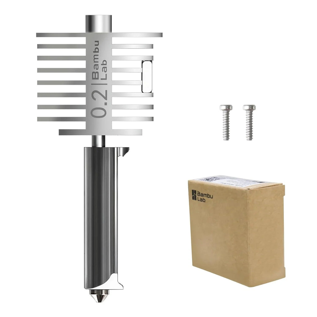 Bambu Lab Original 0.4MM A2L/A1/A1 mini Nozzle Assembly Hotend Kit 0.2MM Stainless Steel 0.6 0.8MM Hardened Steel A1 Series
