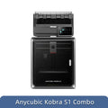 Anycubic Kobra S1 Combo 3D Printer Multi-Color Printer High Speed Max 600mm/s High Precision Ultra-Quiet Printing 250x250x250mm