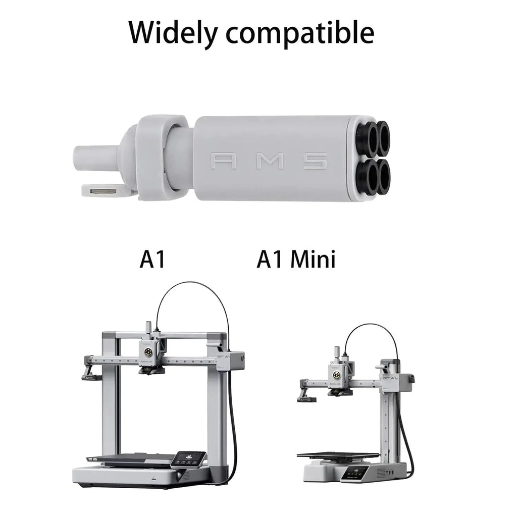 For Bambu Lab A1/A1 Mini AMS Lite Filament Hub, 5-Way Switch Assembly, Multi-Color Printing Parts for Bambu 3D Printers