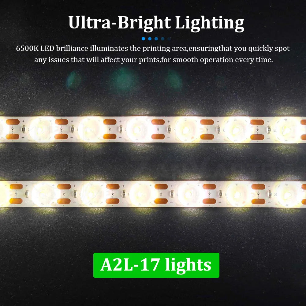 Bambu Lab A2L 3D Printer Dimmable LED Fill Light Printing Auxiliary Observation Lamp