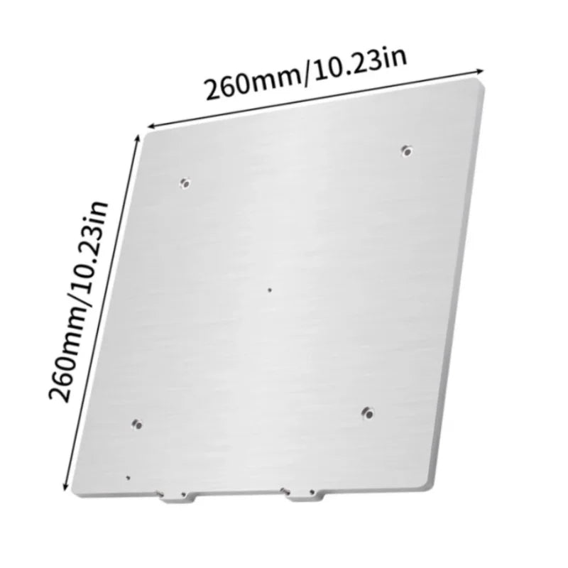 CNC Aluminum Build Plate For Anycubic Kobra S1 S1C Upgraded Heat Bed 3D Printer Accessory
