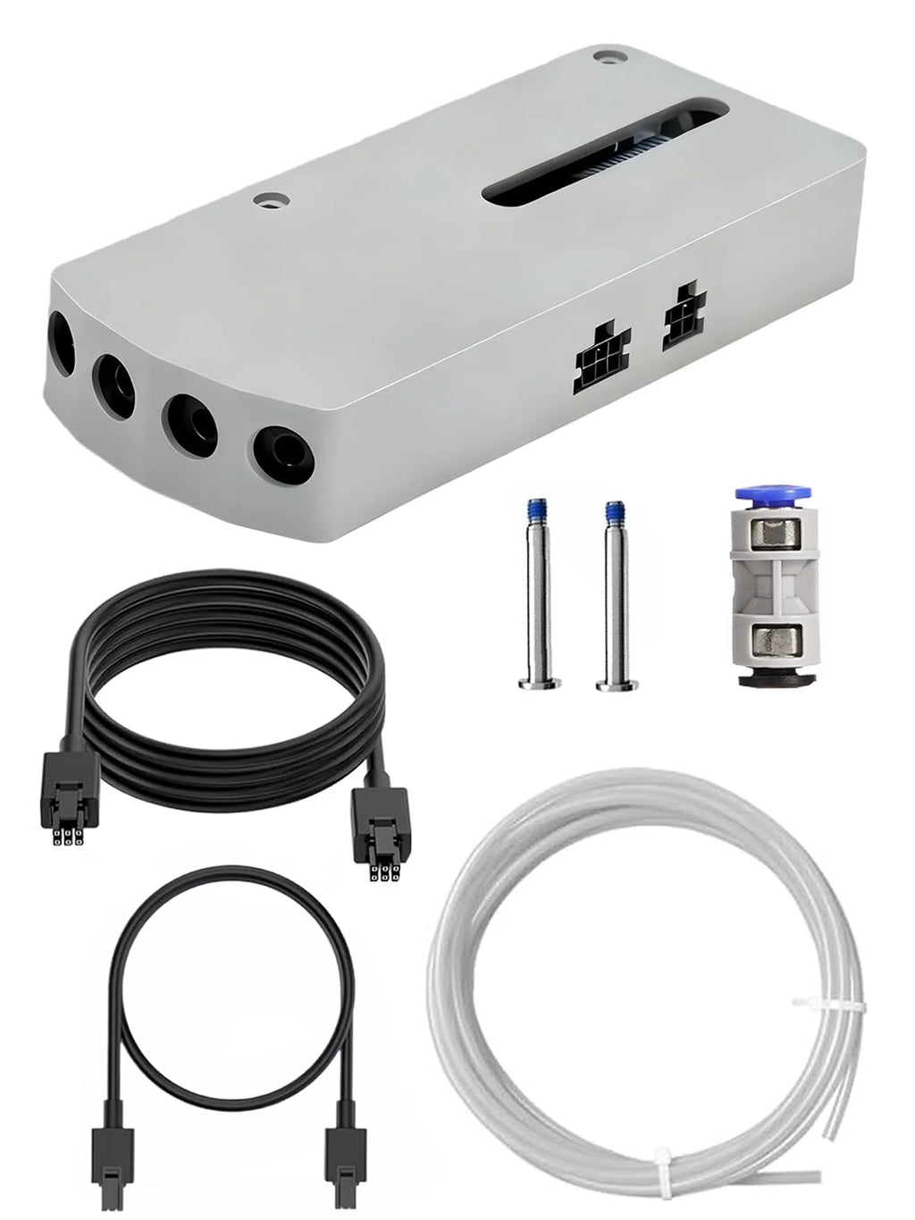AMS Hub 4-in-1 Filament Buffer for Bambu Lab X1, P1P, P1S, 3D Printers, Compatible with AMS, AMS 2 Pro and AMS HT, Supports