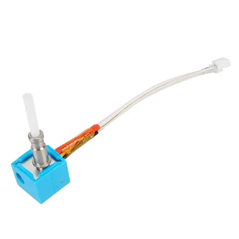 Y1UB 3D Printer Hot End Brass 0.4mm Extruder Nozzle Tubing Heater Block for Anycubic