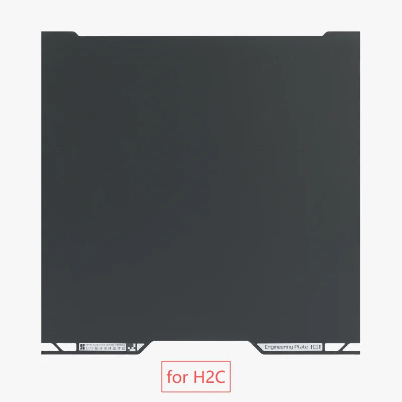 Bambu Lab Engineering Plate for P2S/P1/A1/X1/X2D H2S/H2D H2C/A2L Built for Long-lasting Performance Bambu Orginal Spare Parts