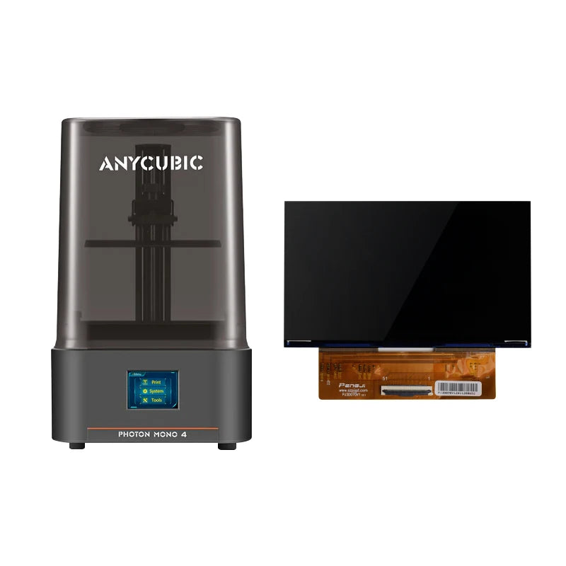Anycubic Mono 4 LCD Screen 7-inch 10K Original Monochrome Replacement 3D Printer Part