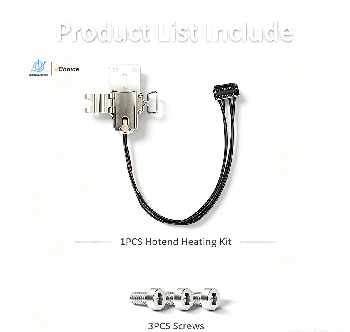 Bambu Lab P2S Upgraded Heating Assembly High-Temperature Resistant Hotend Accessory for 3D Printer Bambulab